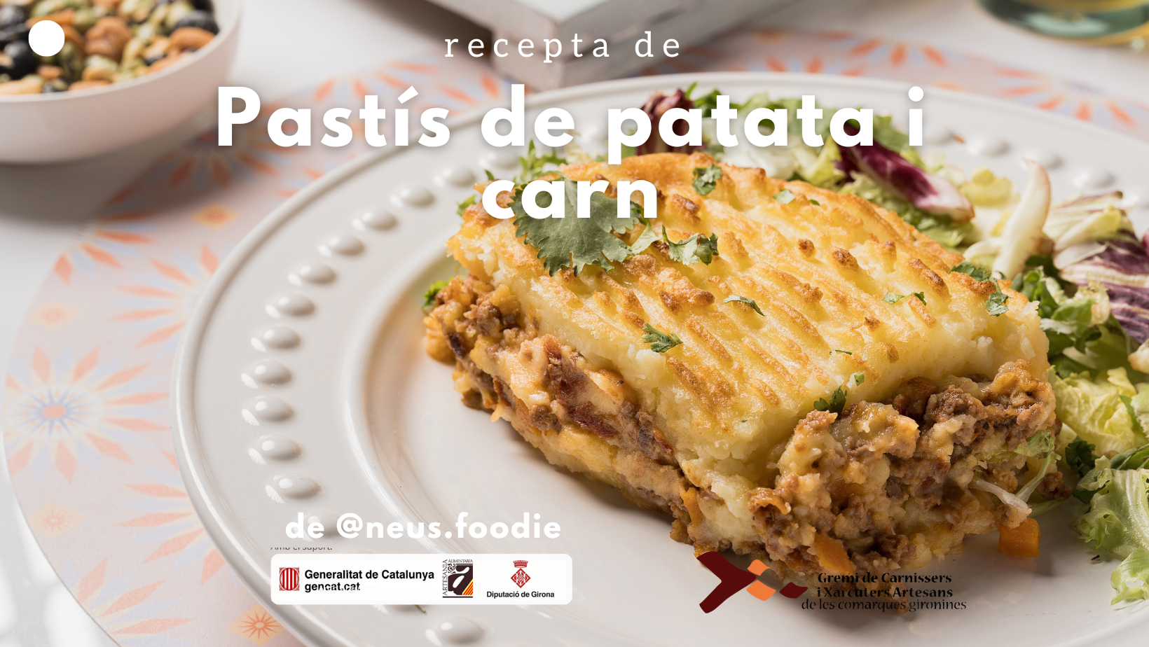 Pastís de patata i carn