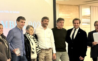 Can Ginesta 1923 rep el distintiu de 100 anys d’antiguitat als Premis de la Cambra de Comerç